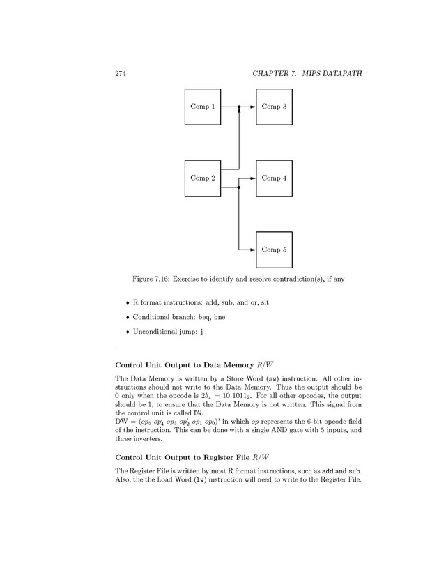 Computer Organization with MIPS - Page 274